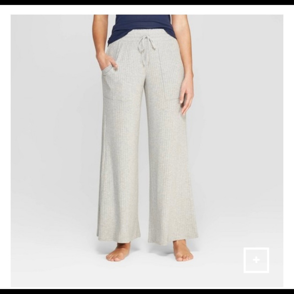 Target Stars Above Ribbed Lounge Pants in Light Gray size XL